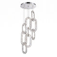 Load image into Gallery viewer, Padma Crystal Hoop Chandelier
