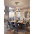 Load image into Gallery viewer, Padma Crystal Hoop Chandelier
