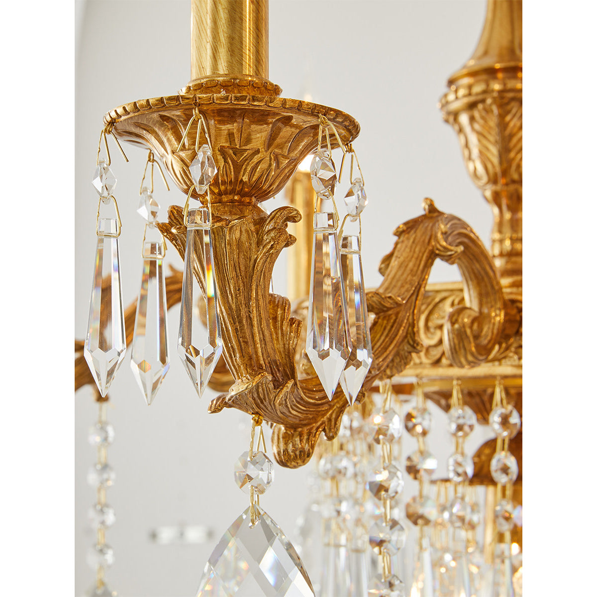 Lampadario lineare Palais Crystal