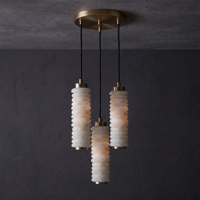 Payson Alabaster Cluster Chandelier