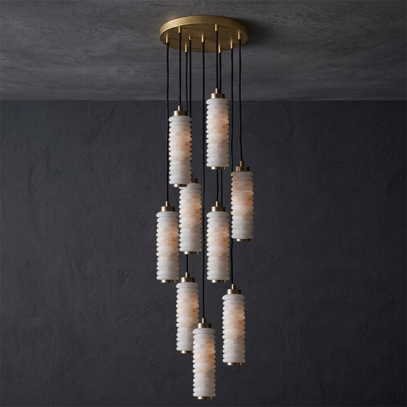 Payson Alabaster Cluster Chandelier
