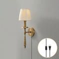 Bild in Galerie-Betrachter laden, Payson Brass Plug-in Wall Sconce
