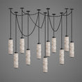 Load image into Gallery viewer, Payson Chain Alabaster Chandelier
