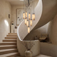 Load image into Gallery viewer, Payson Chain Alabaster Chandelier
