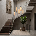 Load image into Gallery viewer, Payson Chain Alabaster Chandelier
