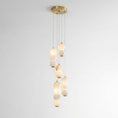 Load image into Gallery viewer, Pearl Alabaster Chandelier
