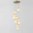Load image into Gallery viewer, Pearl Alabaster Chandelier
