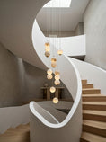 Load image into Gallery viewer, Pearl Alabaster Chandelier
