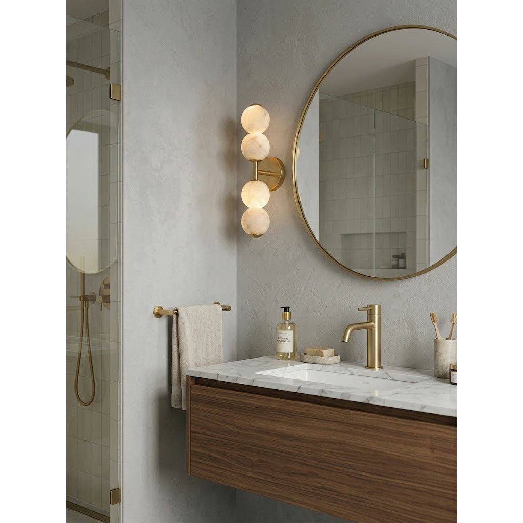Pearl Alabaster Wall Sconce