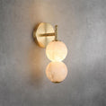 Bild in Galerie-Betrachter laden, Pearl Alabaster Wall Sconce
