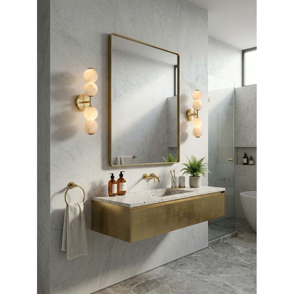 Pearl Alabaster Wall Sconce