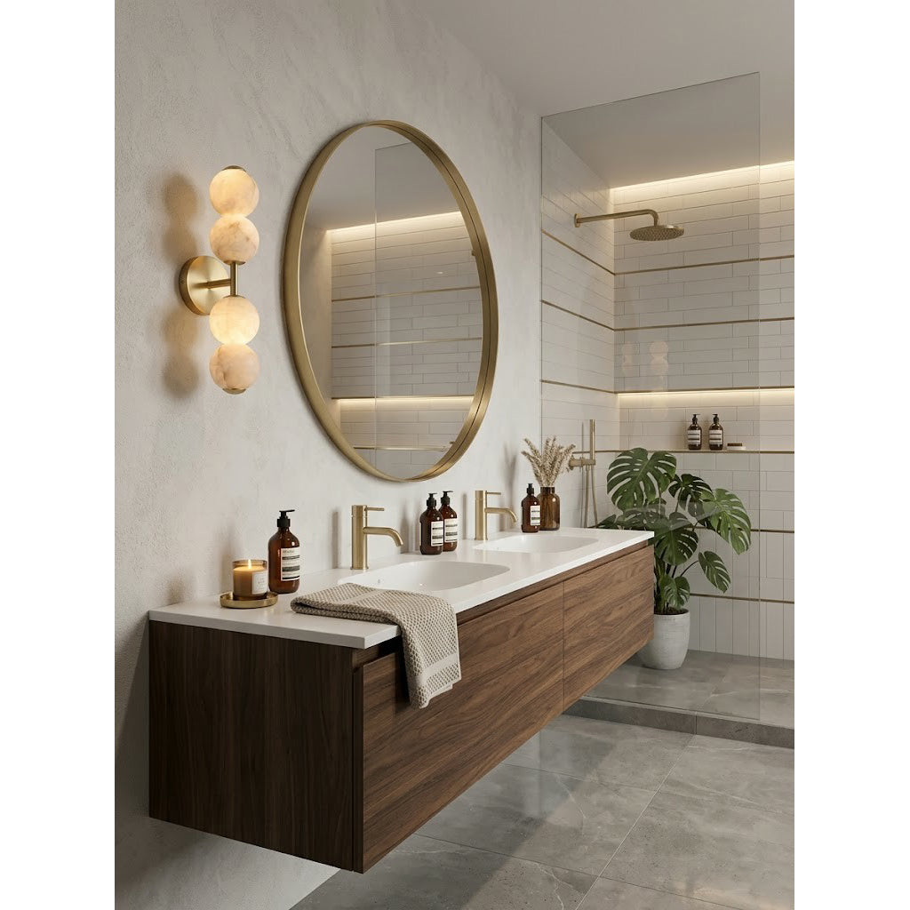 Pearl Alabaster Wall Sconce