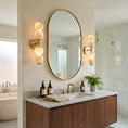 Bild in Galerie-Betrachter laden, Pearl Alabaster Wall Sconce
