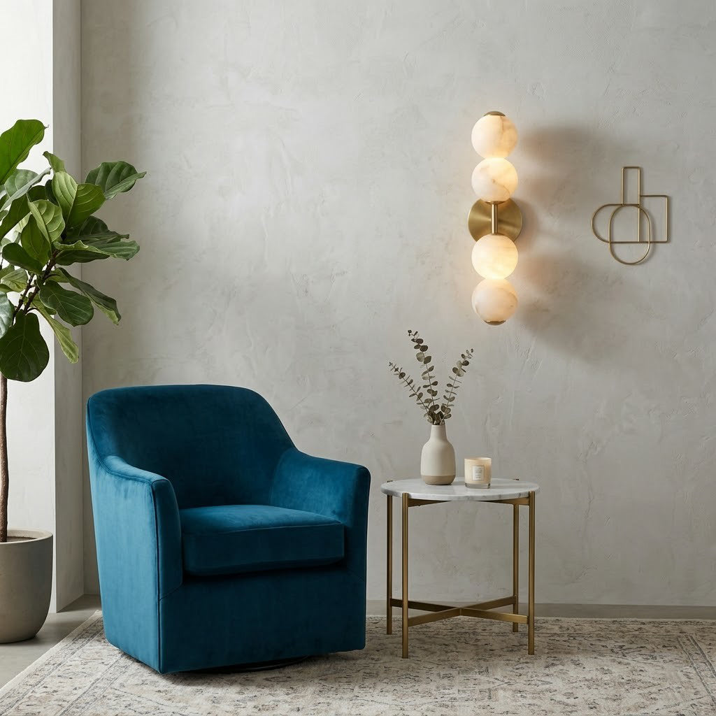 Pearl Alabaster Wall Sconce
