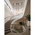 Load image into Gallery viewer, Pearl Chain Alabaster Chandelier
