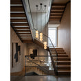 Load image into Gallery viewer, Pearl Chain Alabaster Chandelier
