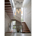 Load image into Gallery viewer, Pearl Chain Alabaster Chandelier
