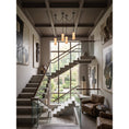 Load image into Gallery viewer, Pearl Chain Alabaster Chandelier
