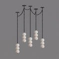 Load image into Gallery viewer, Pearl Chain Alabaster Chandelier
