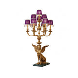 Perky Peacock Angel Table Lamp