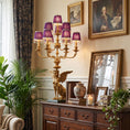 Load image into Gallery viewer, Perky Peacock Angel Table Lamp
