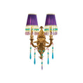 Load image into Gallery viewer, Perky Peacock Wall Sconce

