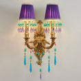 Load image into Gallery viewer, Perky Peacock Wall Sconce
