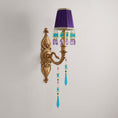 Load image into Gallery viewer, Perky Peacock Wall Sconce
