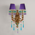 Load image into Gallery viewer, Perky Peacock Wall Sconce
