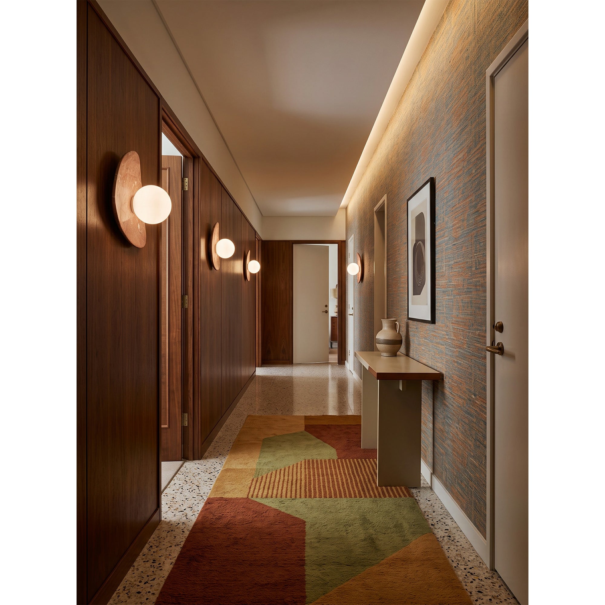 Petriva Marble Wall Sconce