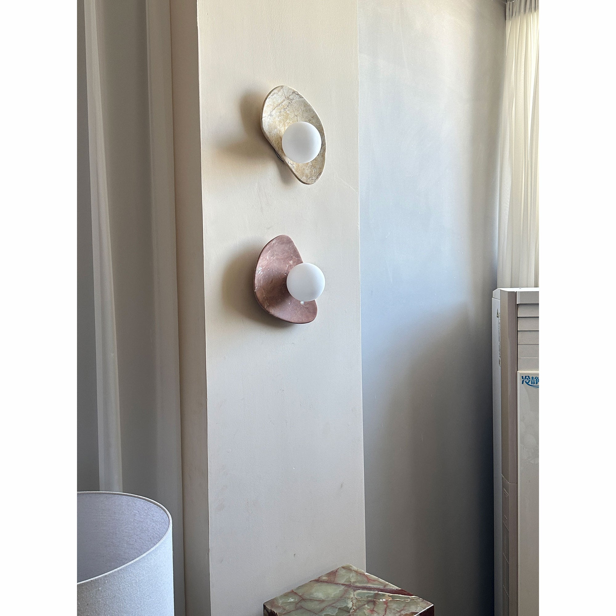 Petriva Marble Wall Sconce