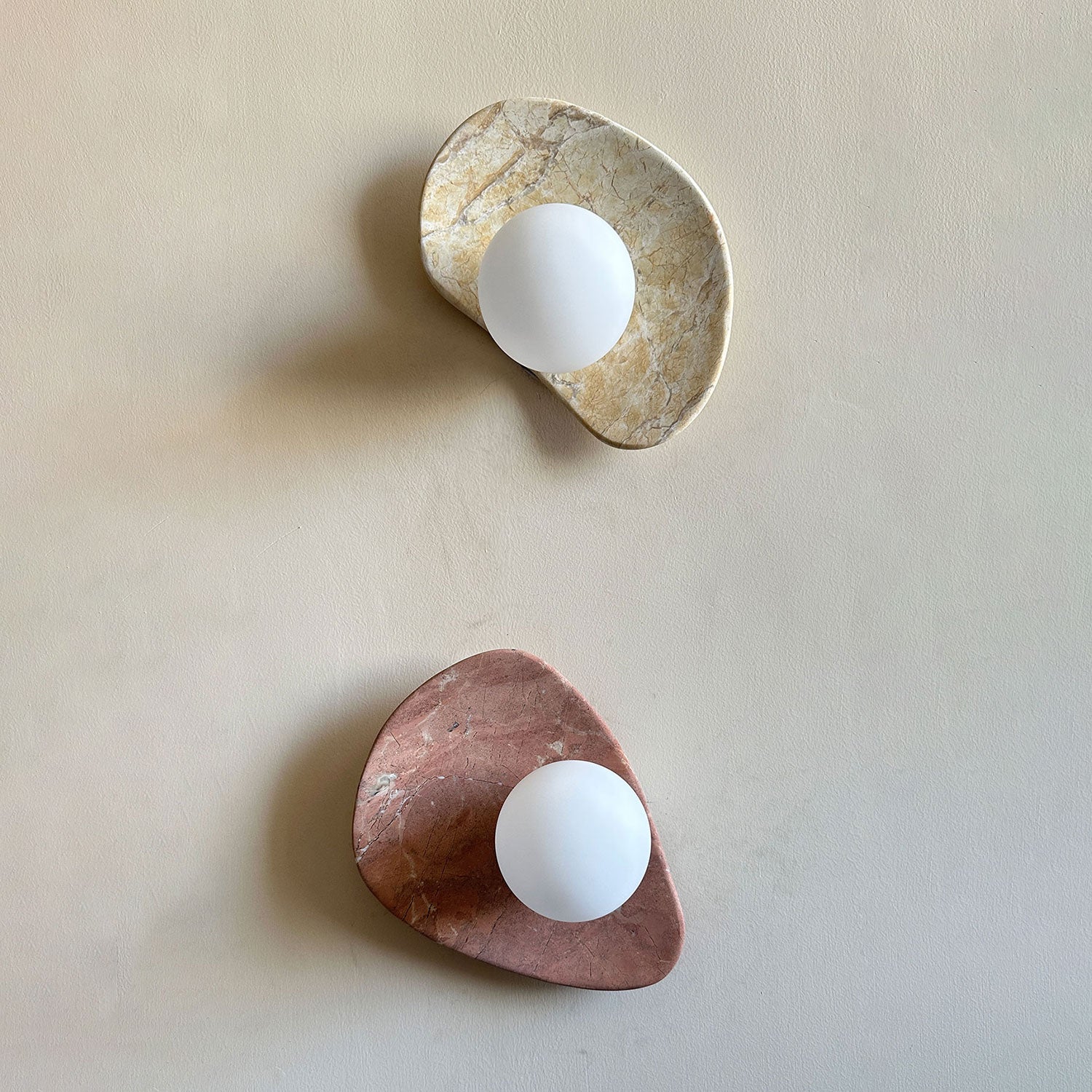Petriva Marble Wall Sconce
