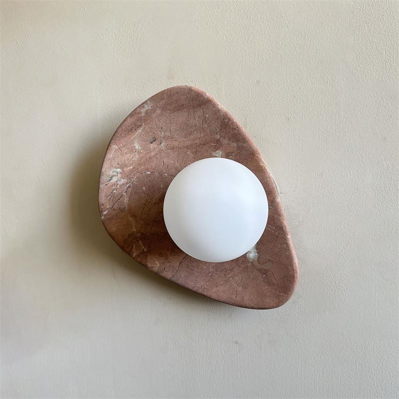 Petriva Marble Wall Sconce