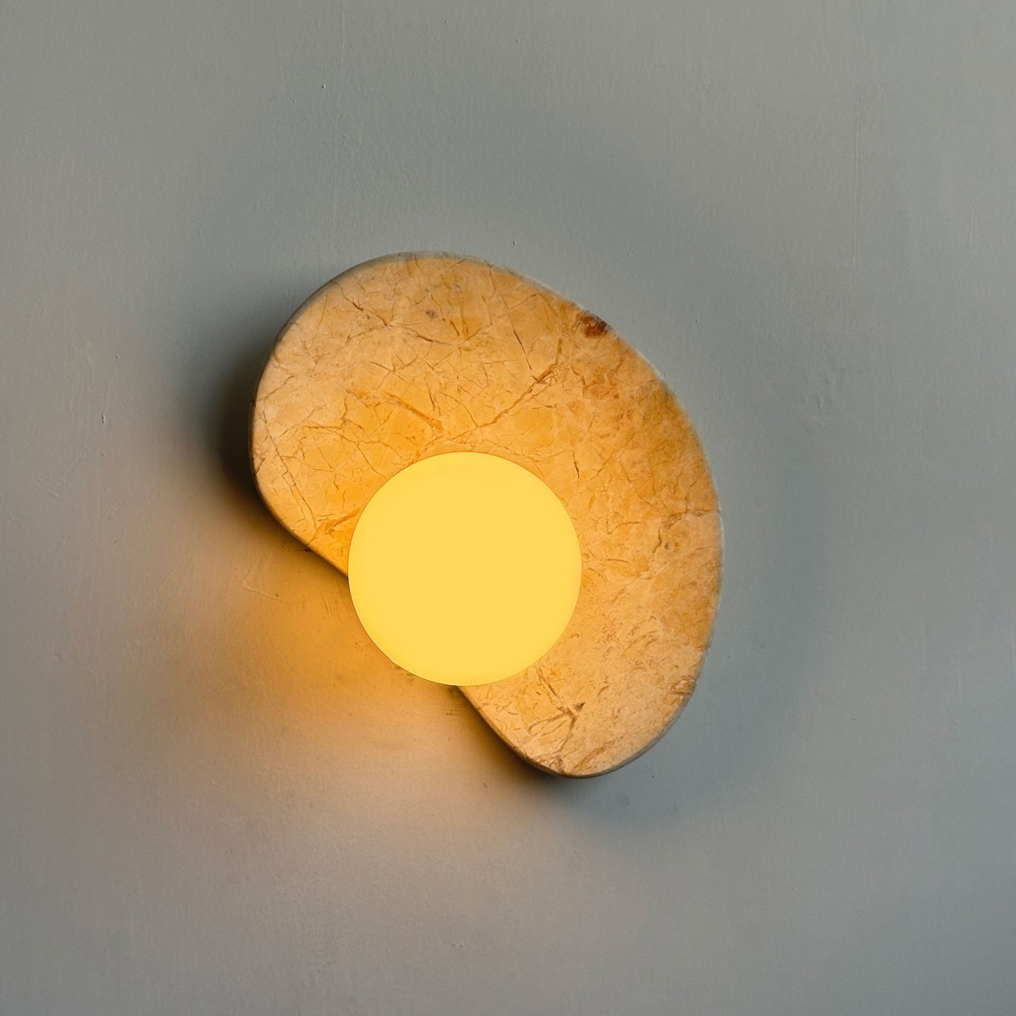 Petriva Marble Wall Sconce