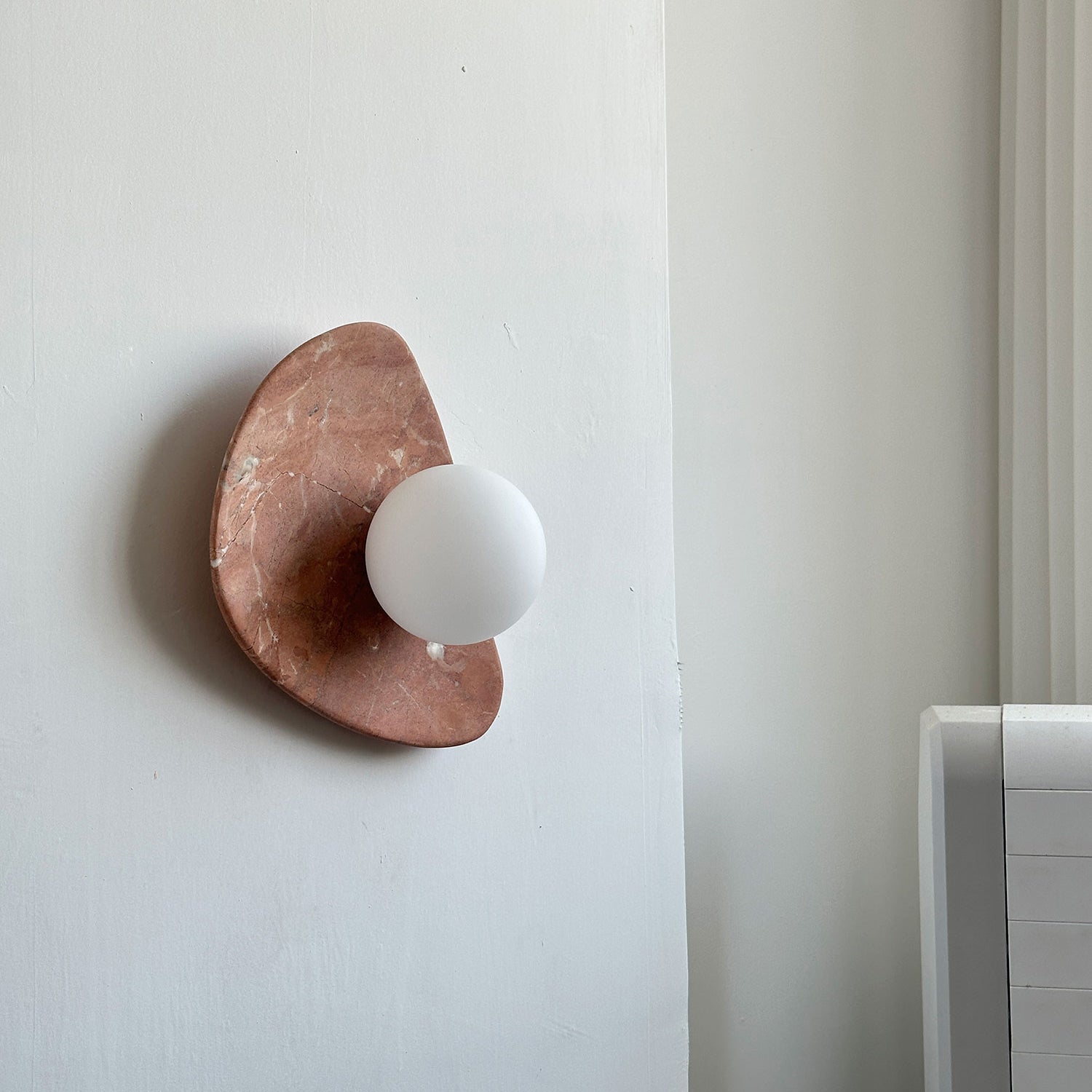 Petriva Marble Wall Sconce