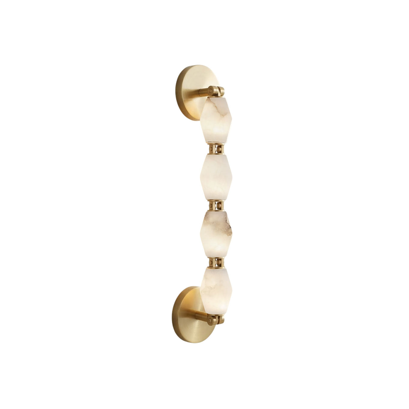 Pillar Alabaster Wall Sconce
