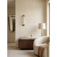 Load image into Gallery viewer, Pillar Alabaster Wall Sconce

