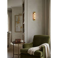 Load image into Gallery viewer, Pillar Alabaster Wall Sconce
