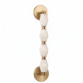 Load image into Gallery viewer, Pillar Alabaster Wall Sconce
