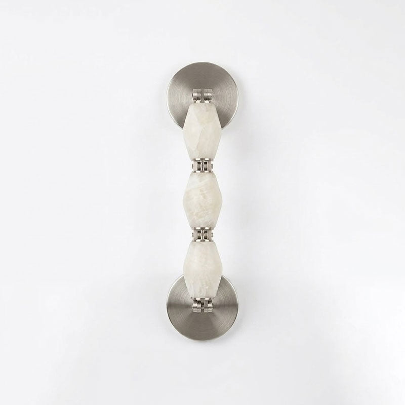 Pillar Alabaster Wall Sconce