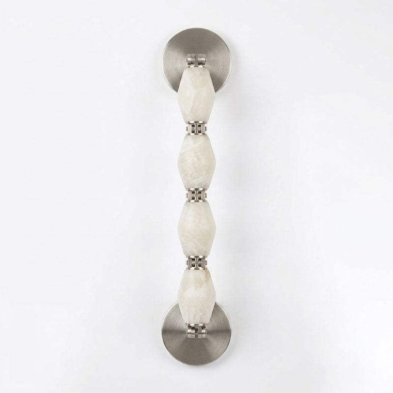 Pillar Alabaster Wall Sconce