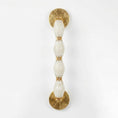 Load image into Gallery viewer, Pillar Alabaster Wall Sconce

