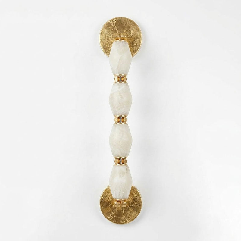 Pillar Alabaster Wall Sconce