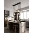 Load image into Gallery viewer, Pluvia Alabaster Cluster Chandelier
