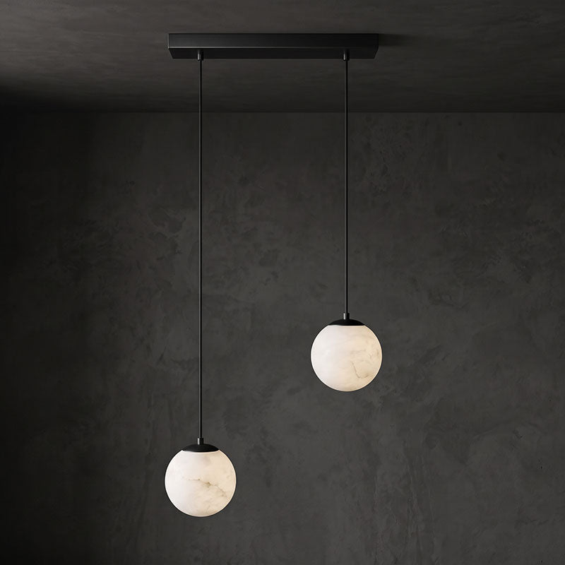 Pluvia Alabaster Cluster Chandelier