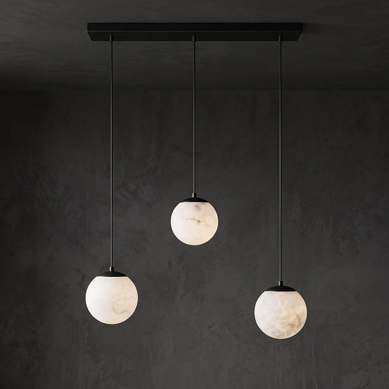 Pluvia Alabaster Cluster Chandelier