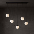 Load image into Gallery viewer, Pluvia Alabaster Cluster Chandelier
