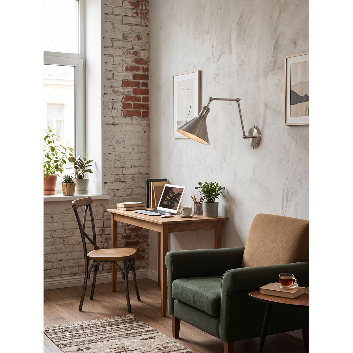 Portland Swing-Arm Wandleuchte