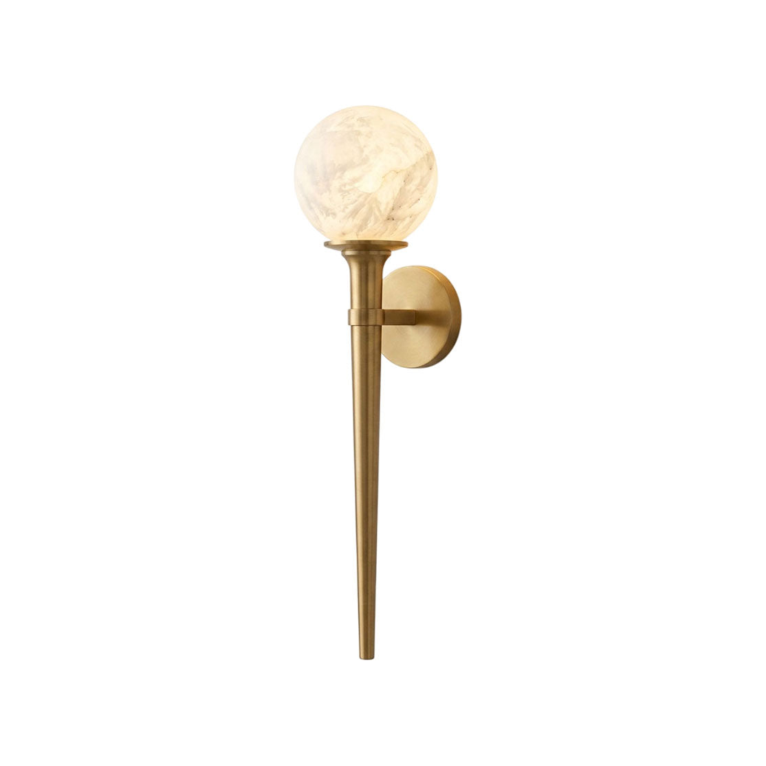 Aplique de pared Prescott Tail de alabastro