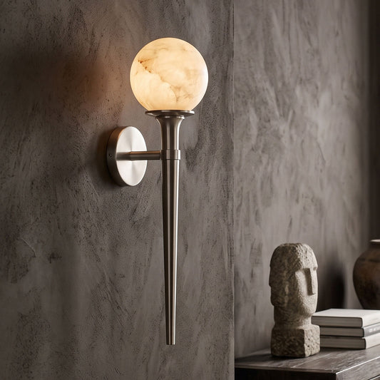 Prescott Tail albast wandlamp